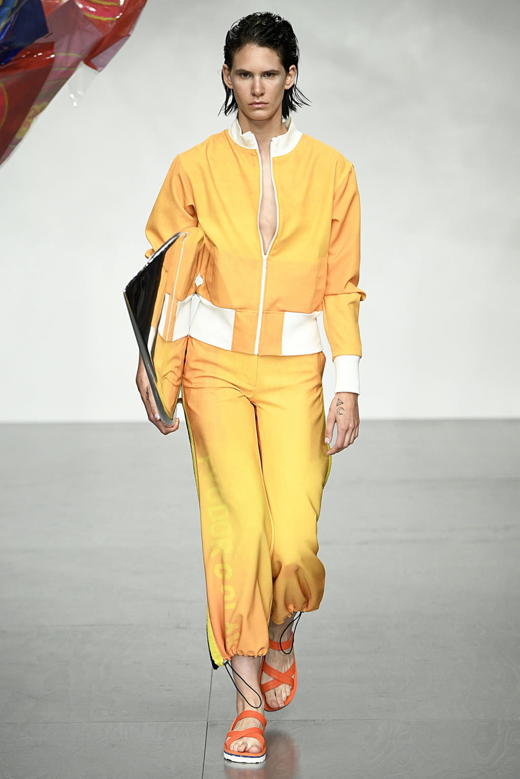 Fashion Week London Spring/Summer 2018 look 11 from the Fyodor Golan collection womenswear