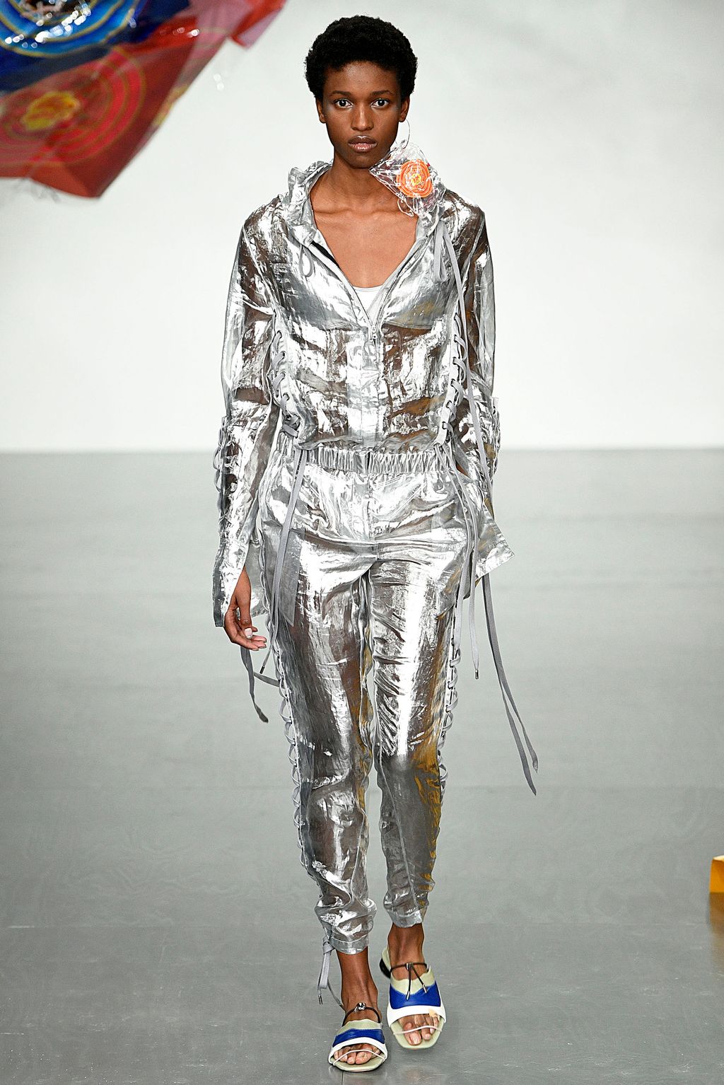 Fashion Week London Spring/Summer 2018 look 14 from the Fyodor Golan collection womenswear