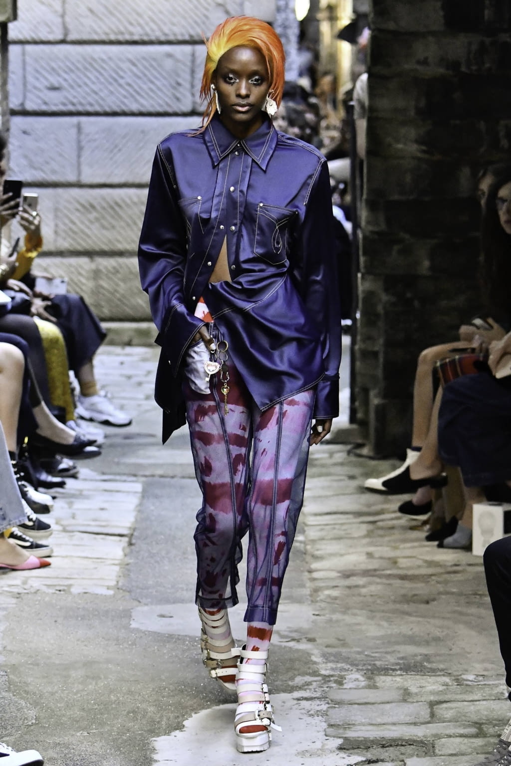 Fashion Week London Spring/Summer 2020 look 7 de la collection Fyodor Golan womenswear