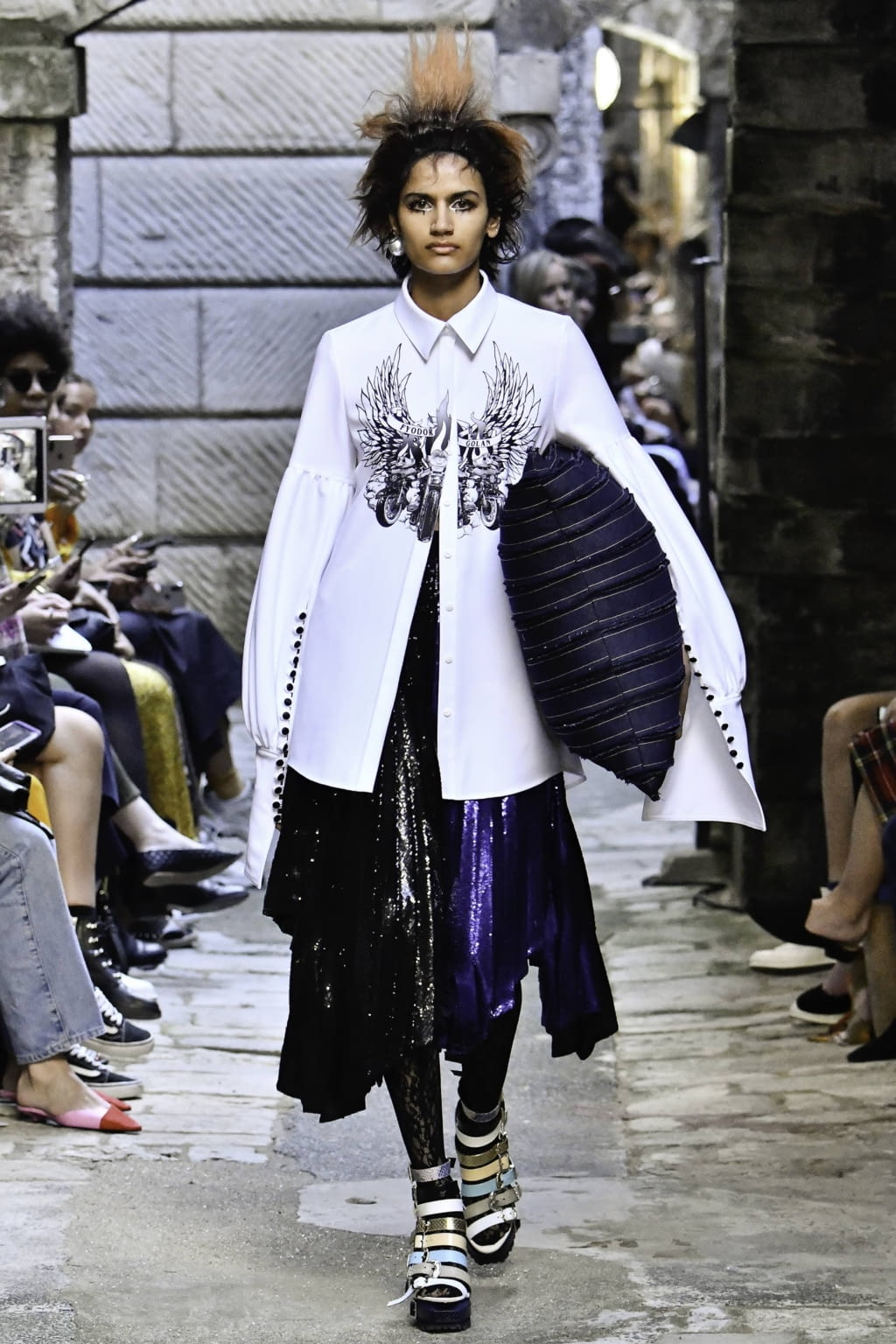 Fashion Week London Spring/Summer 2020 look 28 from the Fyodor Golan collection womenswear