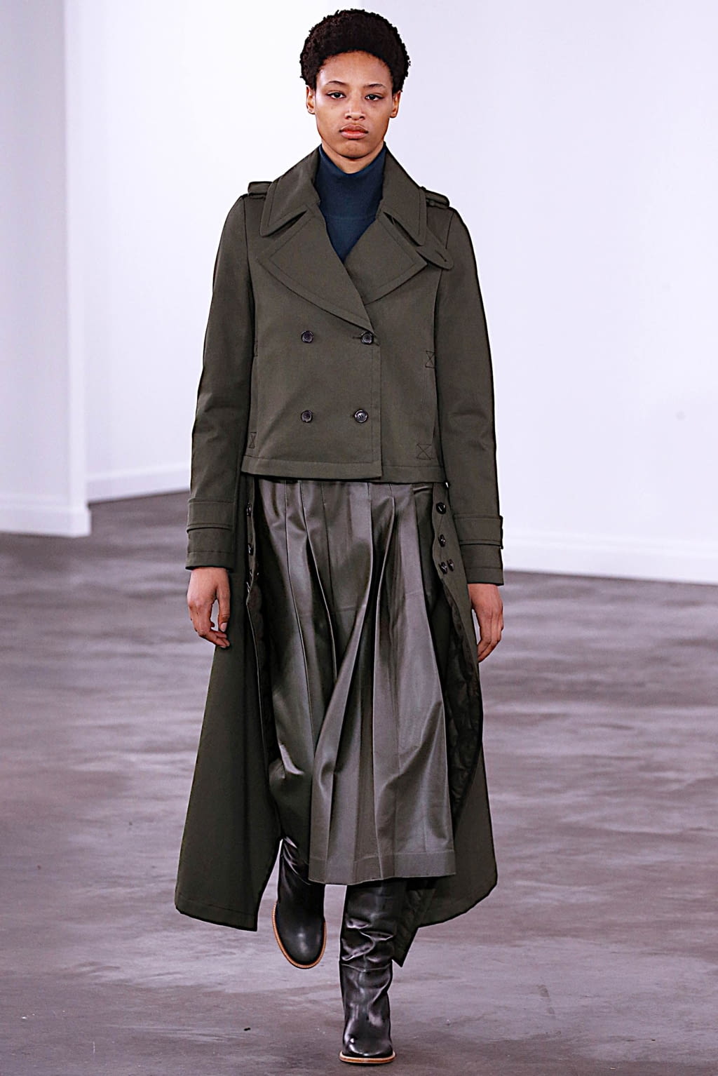 Fashion Week New York Fall/Winter 2019 look 4 from the Gabriela Hearst collection womenswear