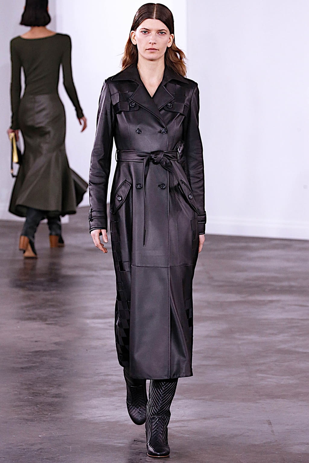 Fashion Week New York Fall/Winter 2019 look 9 from the Gabriela Hearst collection womenswear