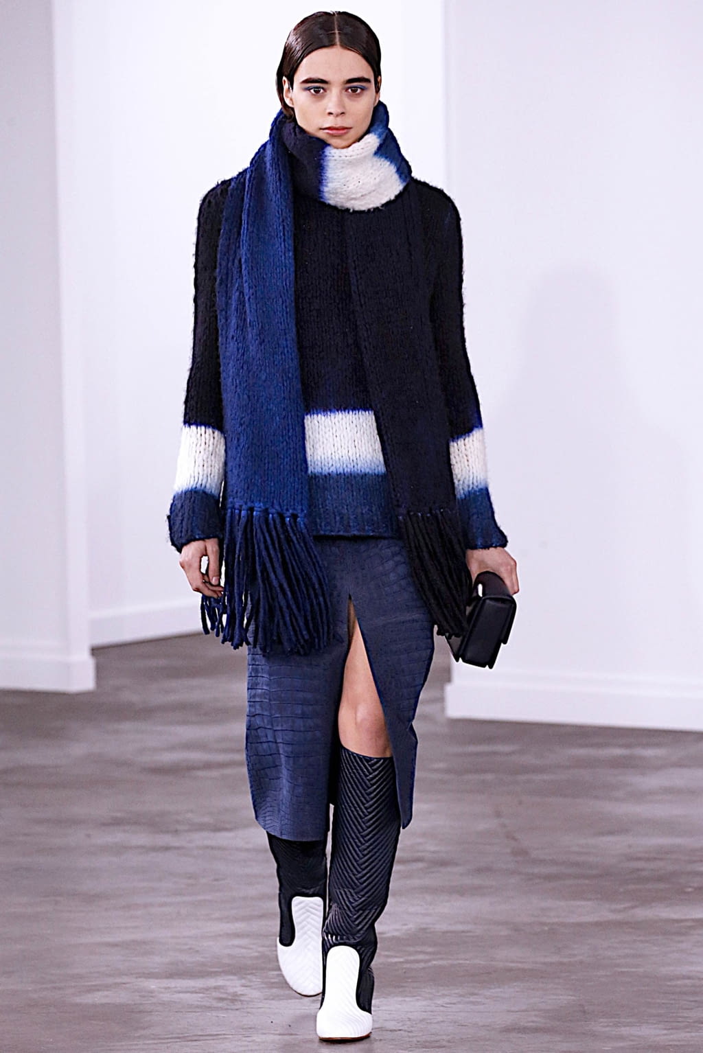 Fashion Week New York Fall/Winter 2019 look 19 from the Gabriela Hearst collection 女装