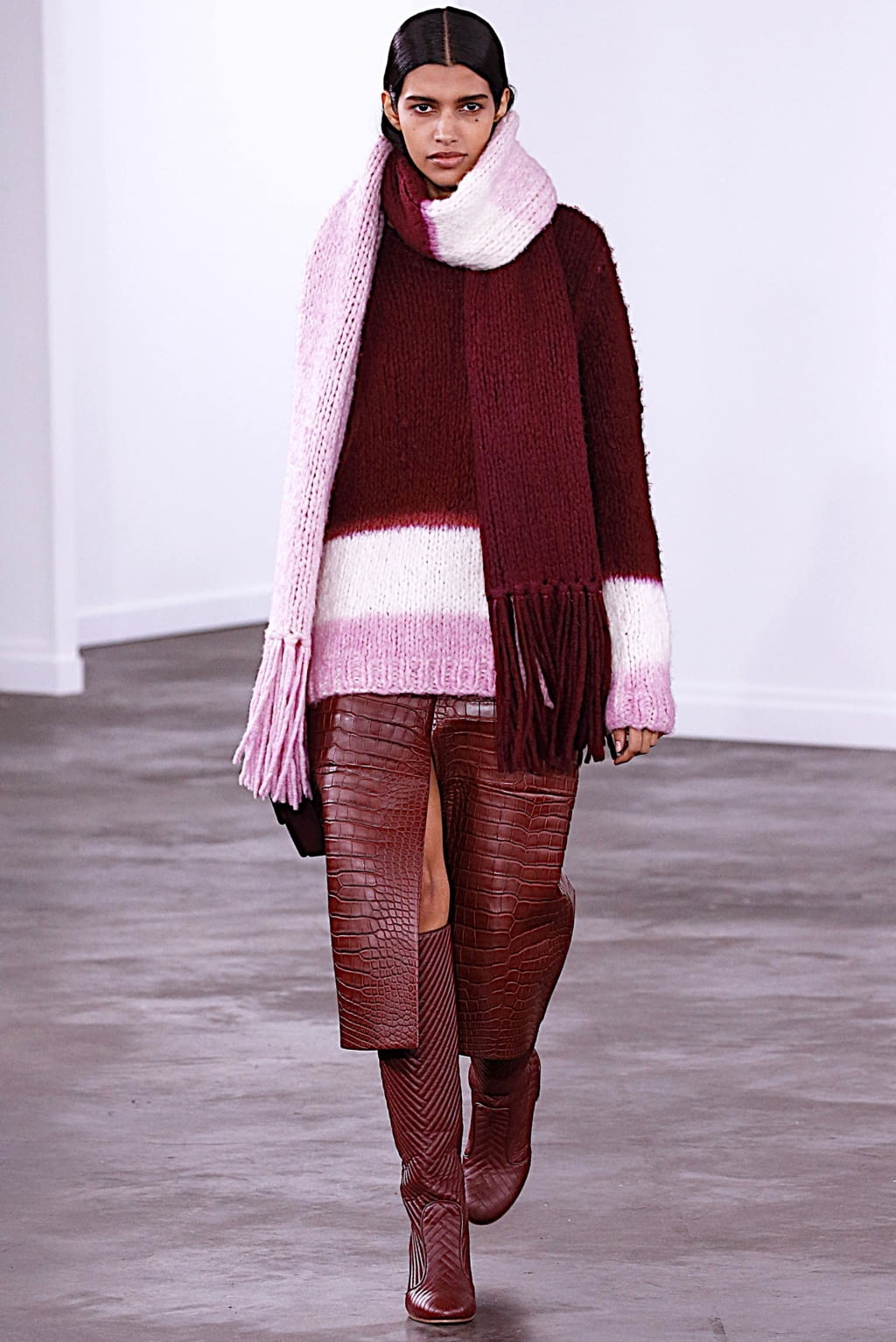 Fashion Week New York Fall/Winter 2019 look 21 from the Gabriela Hearst collection womenswear