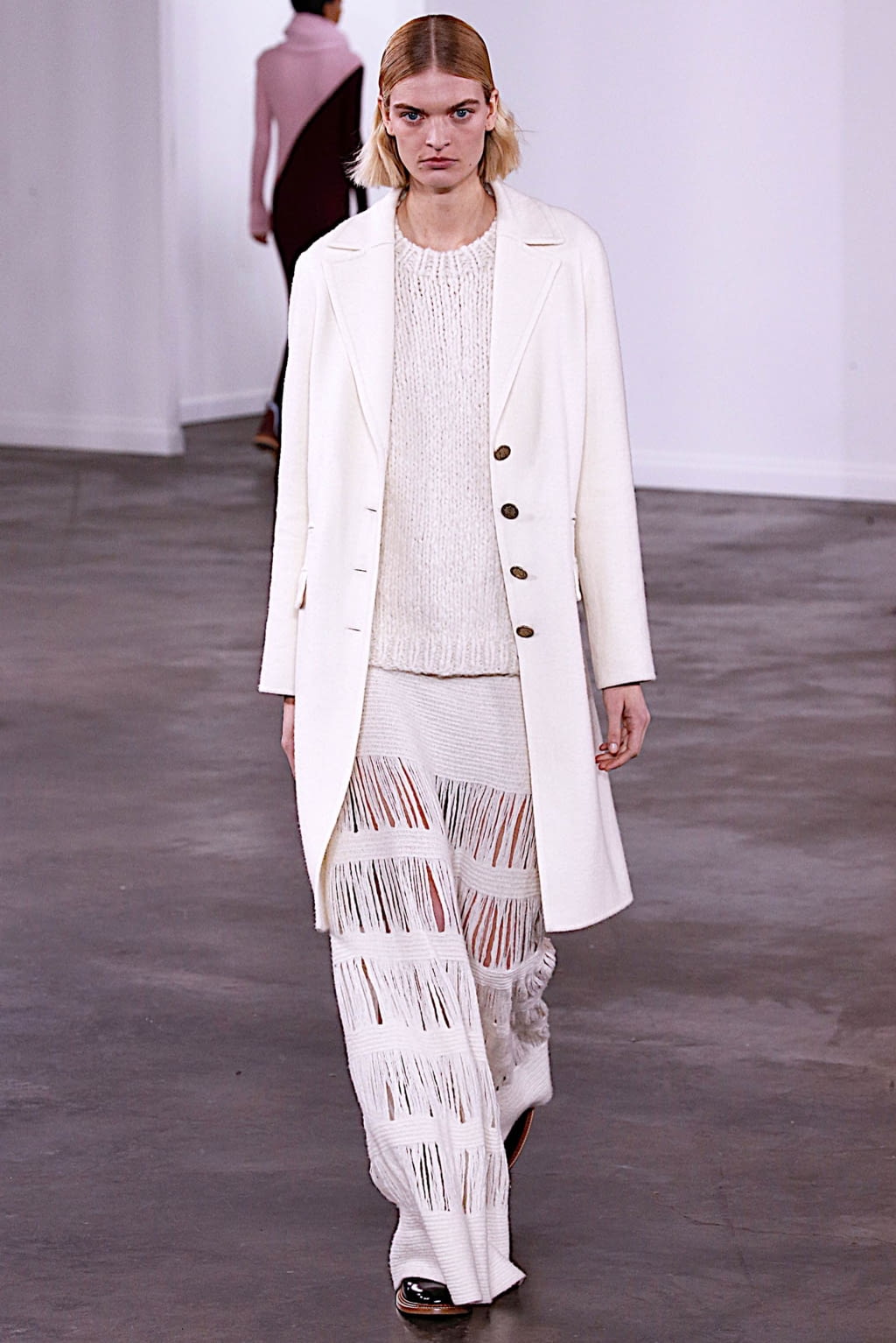Fashion Week New York Fall/Winter 2019 look 24 from the Gabriela Hearst collection womenswear
