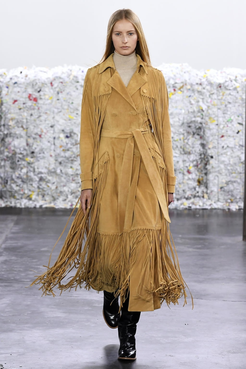 Fashion Week New York Fall/Winter 2020 look 5 de la collection Gabriela Hearst womenswear