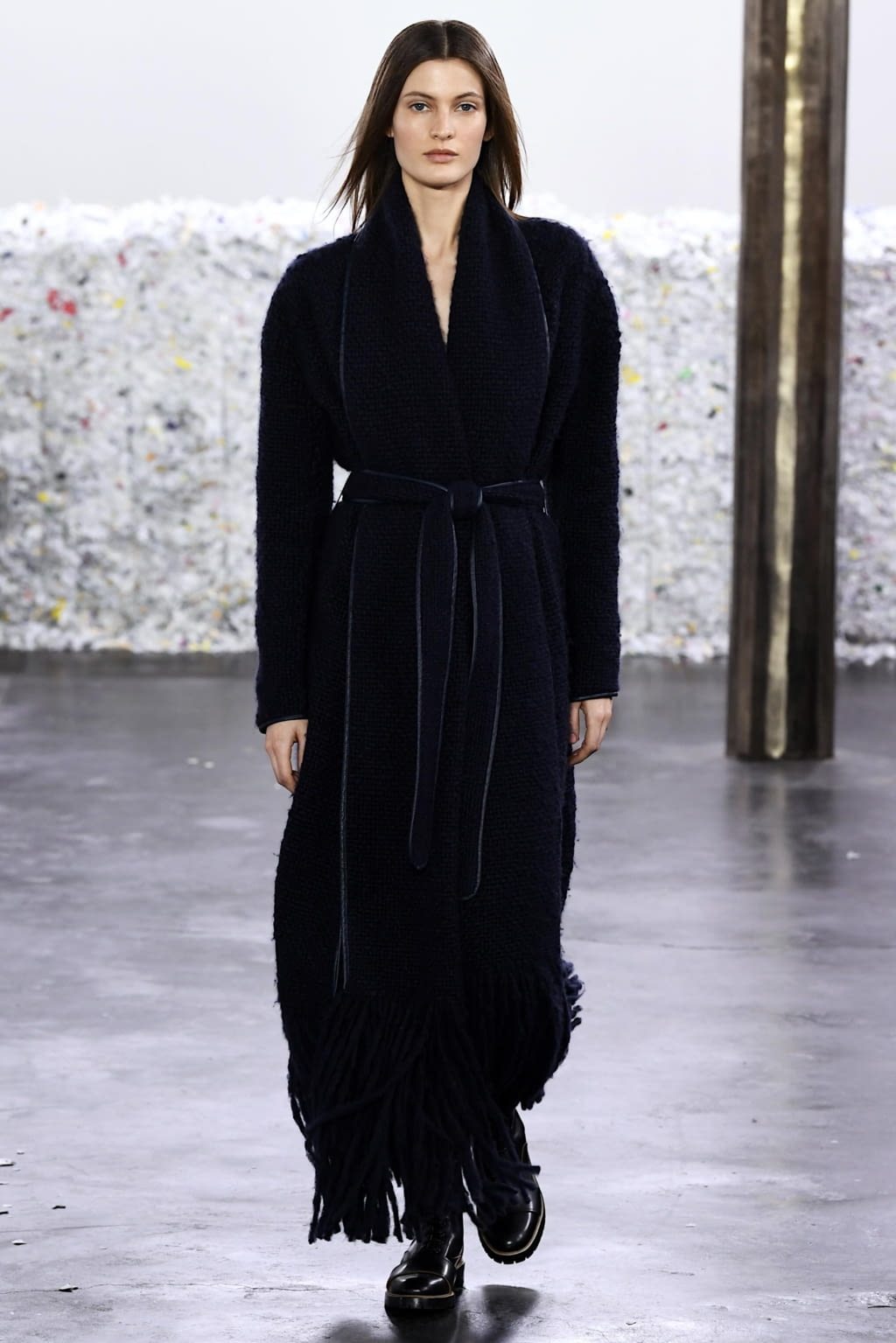 Fashion Week New York Fall/Winter 2020 look 14 de la collection Gabriela Hearst womenswear