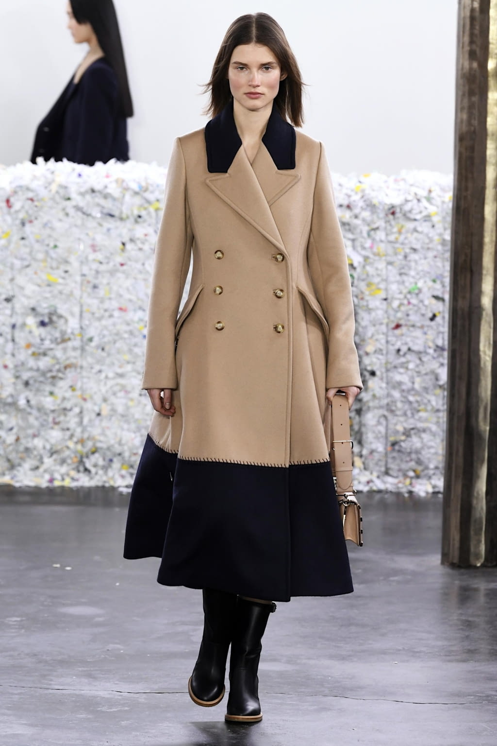 Fashion Week New York Fall/Winter 2020 look 20 de la collection Gabriela Hearst womenswear