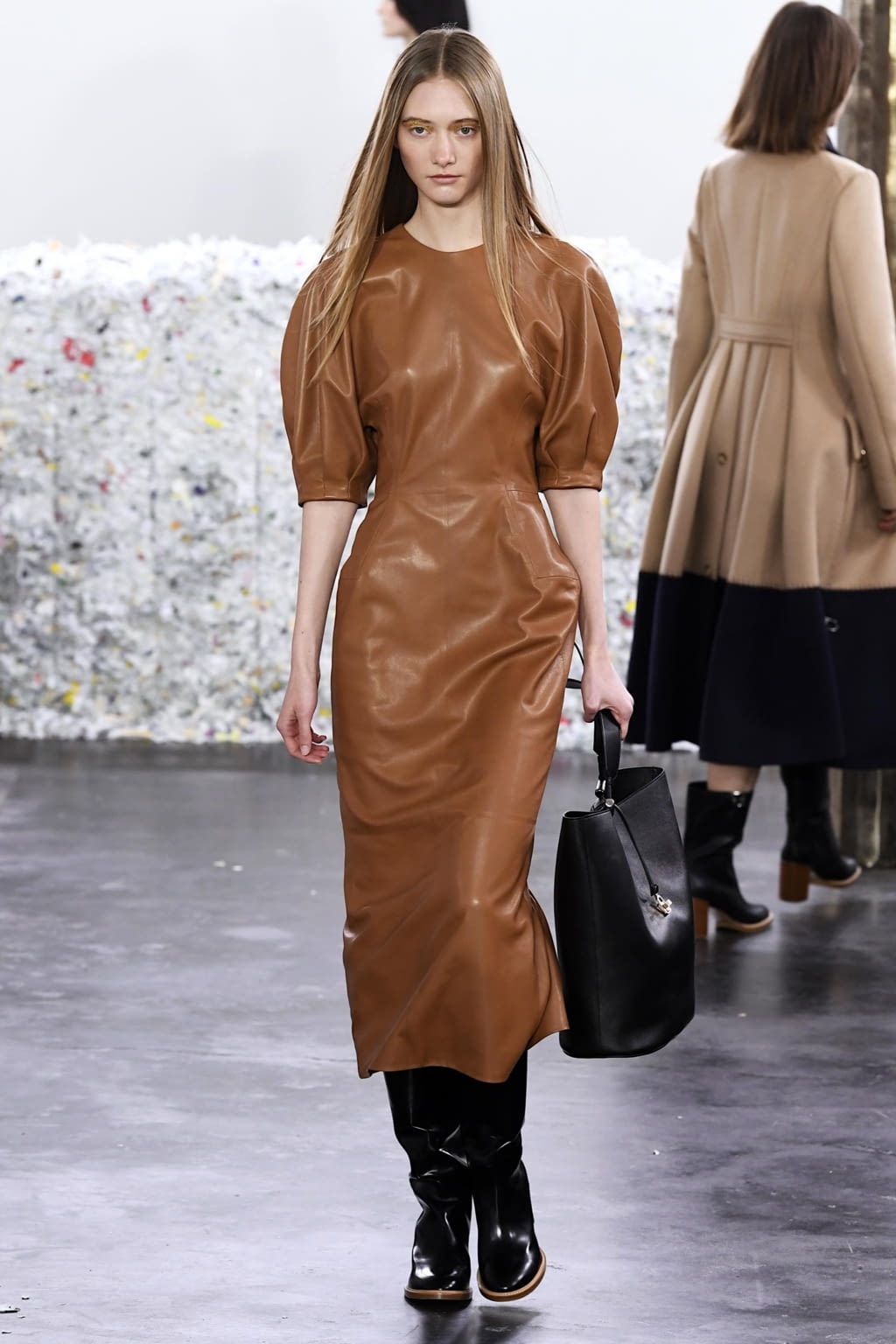Fashion Week New York Fall/Winter 2020 look 23 from the Gabriela Hearst collection 女装