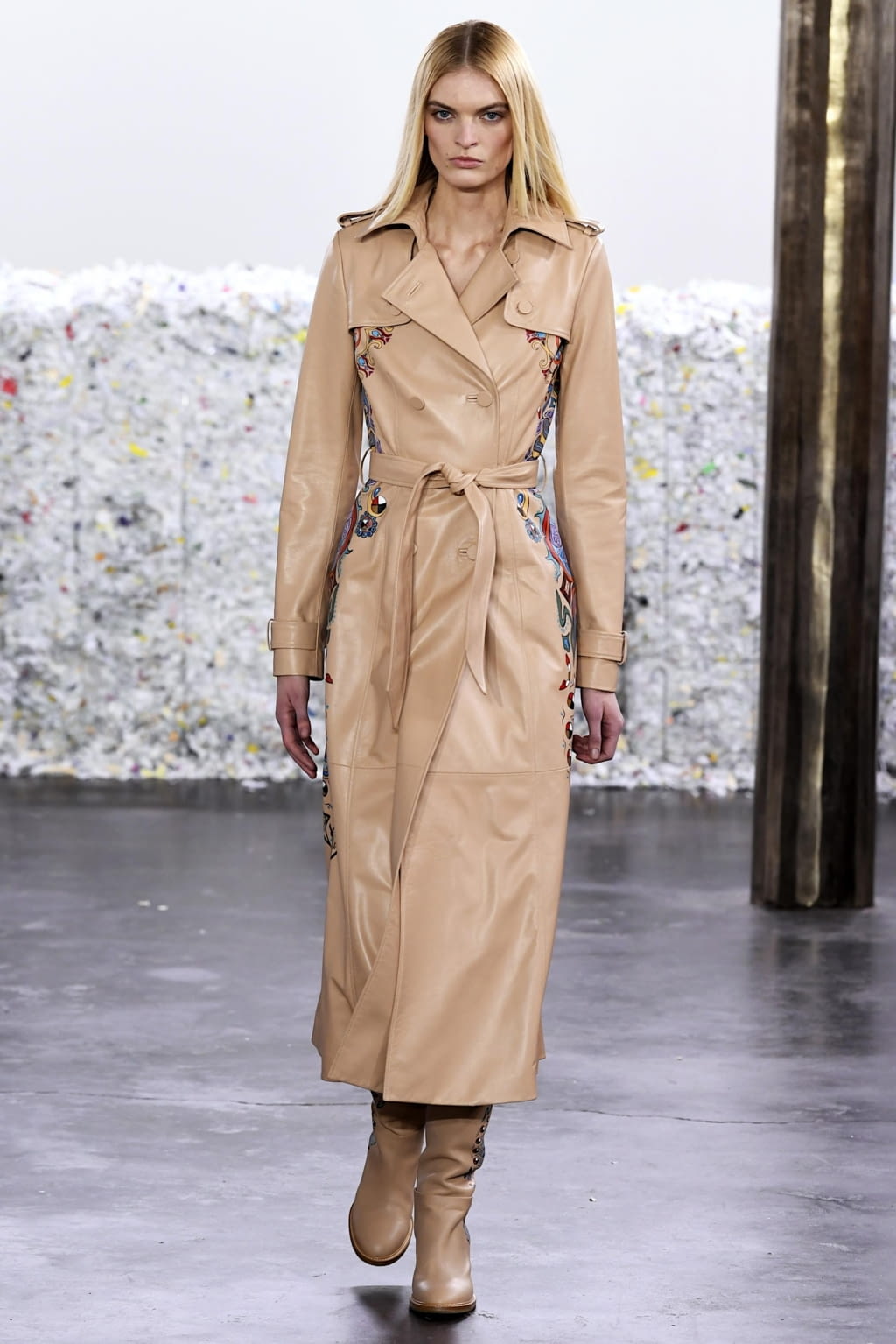 Fashion Week New York Fall/Winter 2020 look 26 from the Gabriela Hearst collection 女装