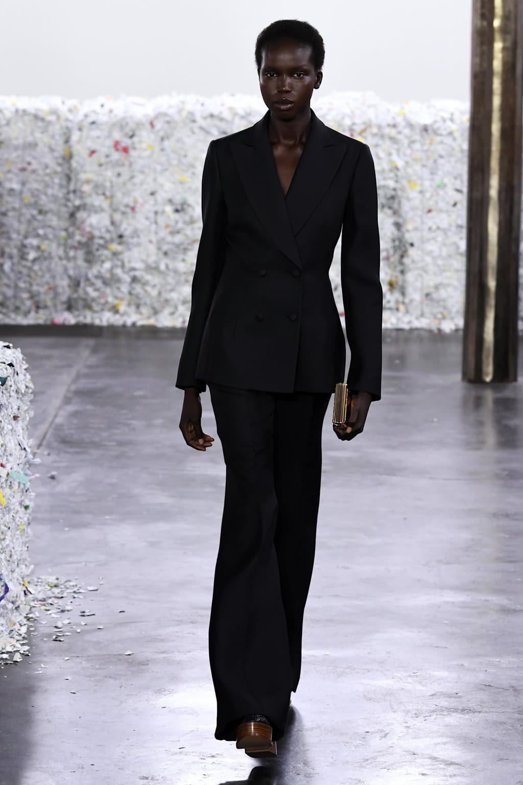 Fashion Week New York Fall/Winter 2020 look 38 from the Gabriela Hearst collection womenswear