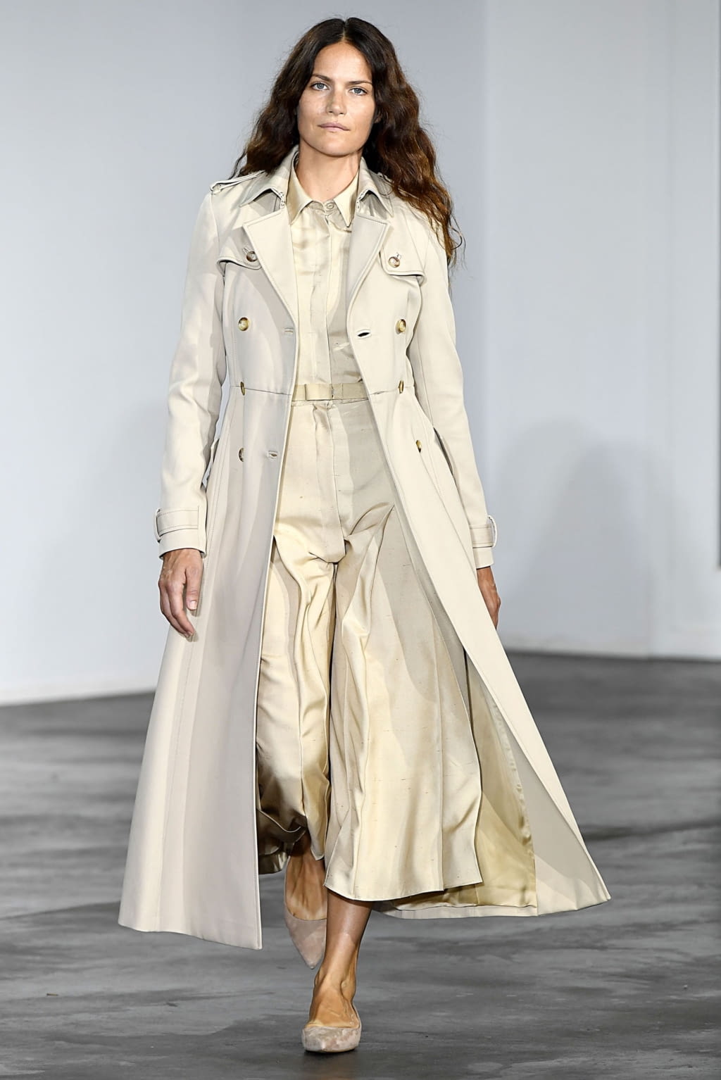 Fashion Week New York Spring/Summer 2019 look 7 from the Gabriela Hearst collection womenswear