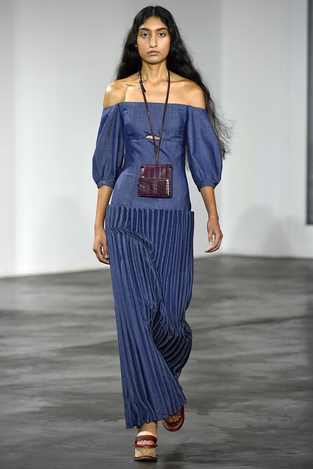 Fashion Week New York Spring/Summer 2019 look 12 from the Gabriela Hearst collection 女装