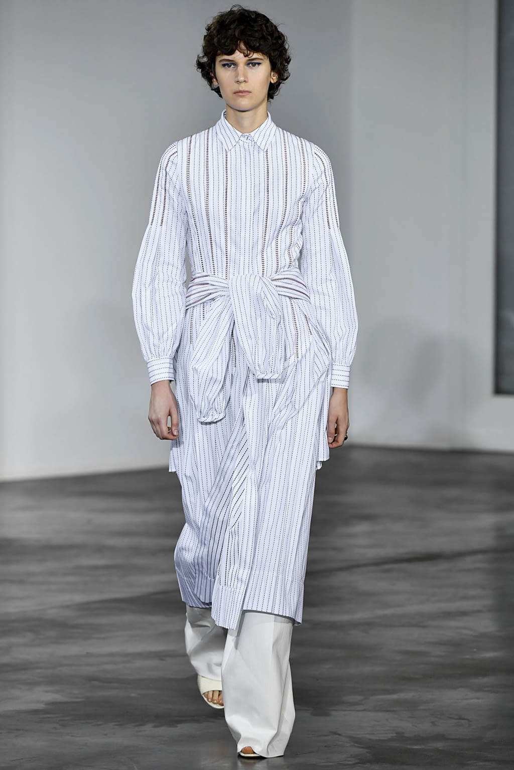 Fashion Week New York Spring/Summer 2019 look 13 from the Gabriela Hearst collection womenswear