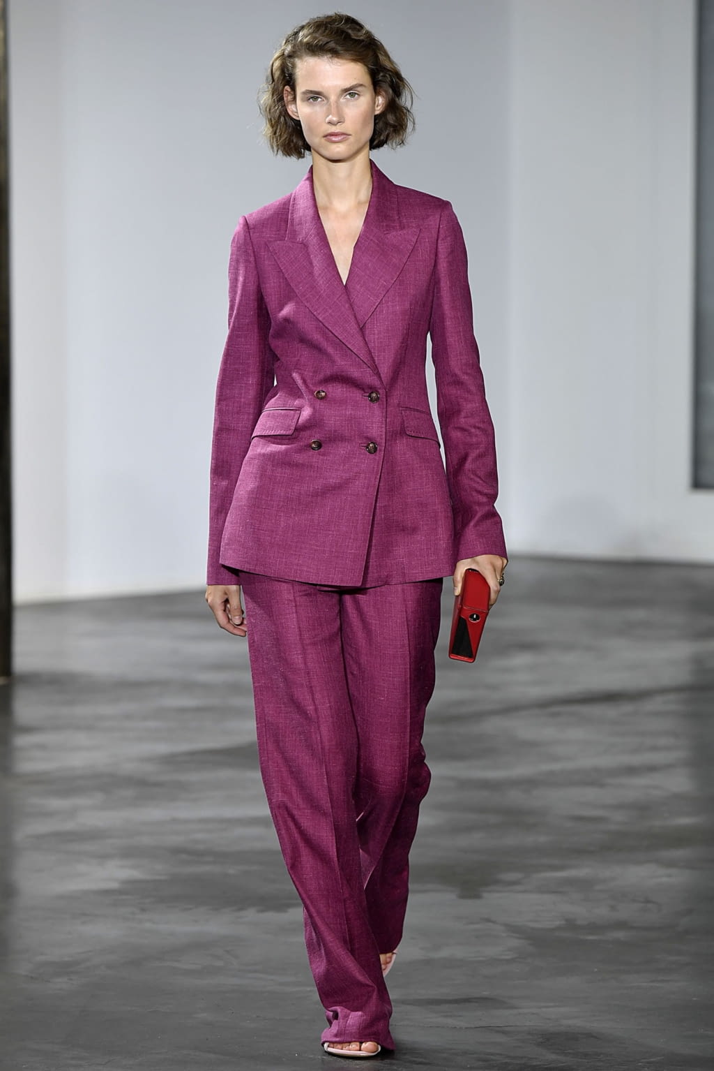 Fashion Week New York Spring/Summer 2019 look 14 from the Gabriela Hearst collection 女装