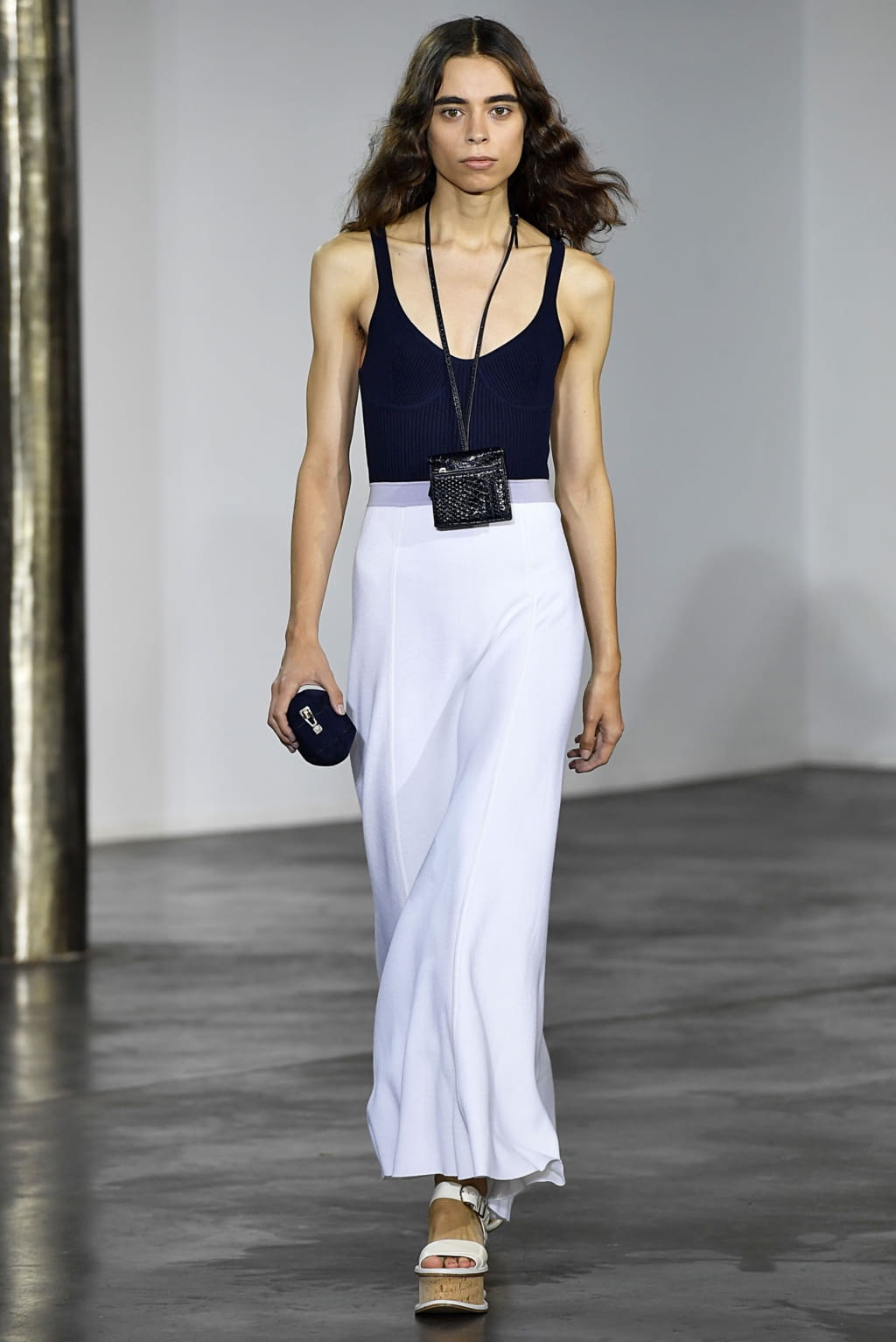 Fashion Week New York Spring/Summer 2019 look 20 from the Gabriela Hearst collection womenswear