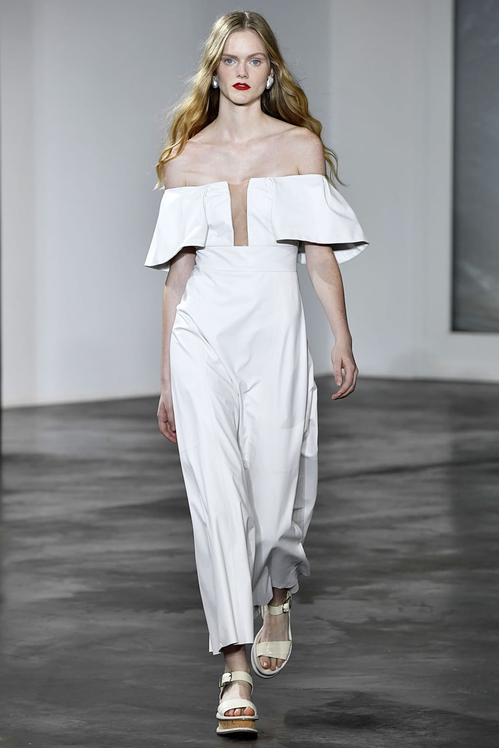 Fashion Week New York Spring/Summer 2019 look 22 from the Gabriela Hearst collection womenswear