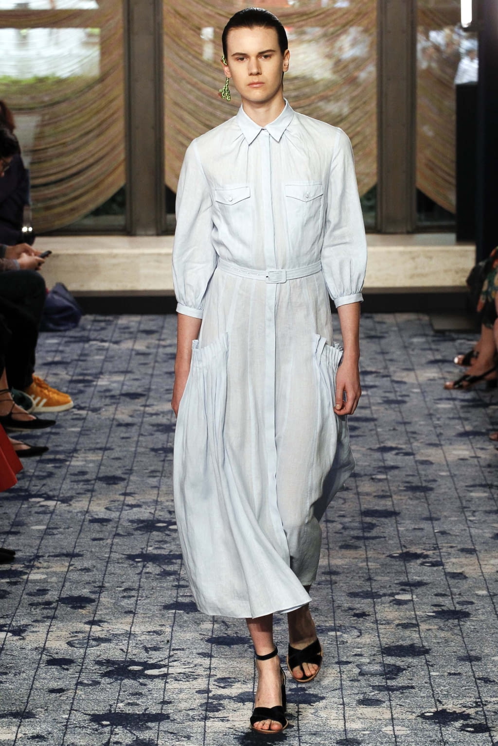 Fashion Week New York Spring/Summer 2018 look 26 from the Gabriela Hearst collection 女装