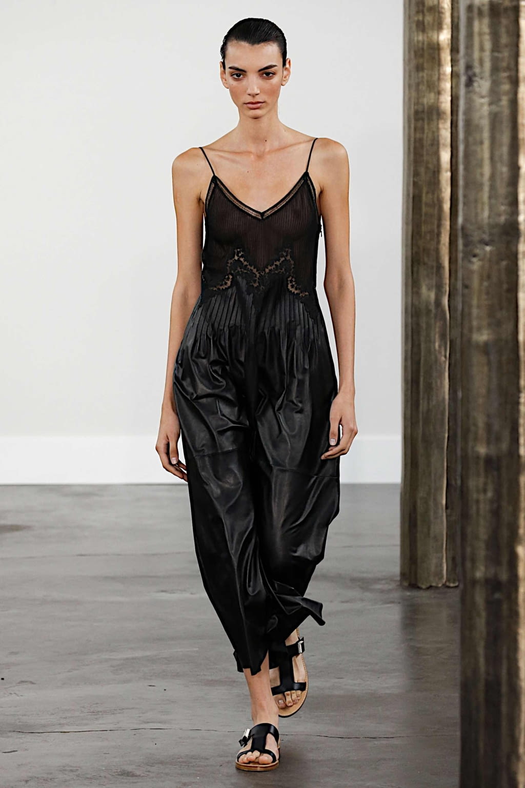 Fashion Week New York Spring/Summer 2020 look 2 de la collection Gabriela Hearst womenswear