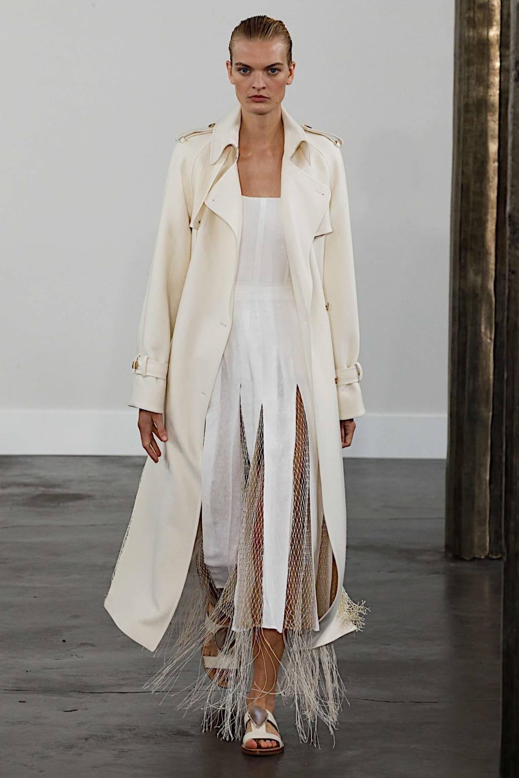 Fashion Week New York Spring/Summer 2020 look 5 de la collection Gabriela Hearst womenswear