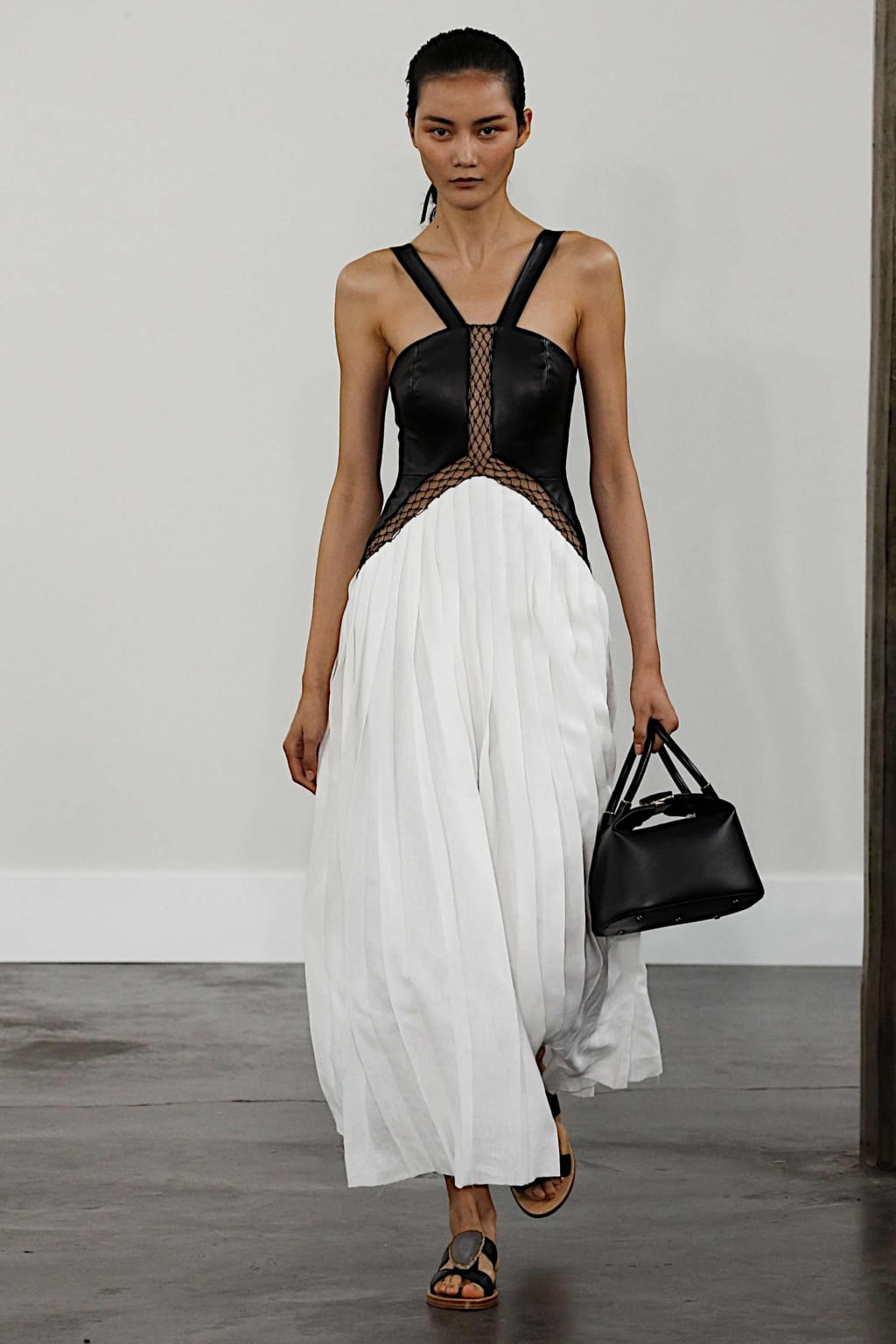Fashion Week New York Spring/Summer 2020 look 7 de la collection Gabriela Hearst womenswear