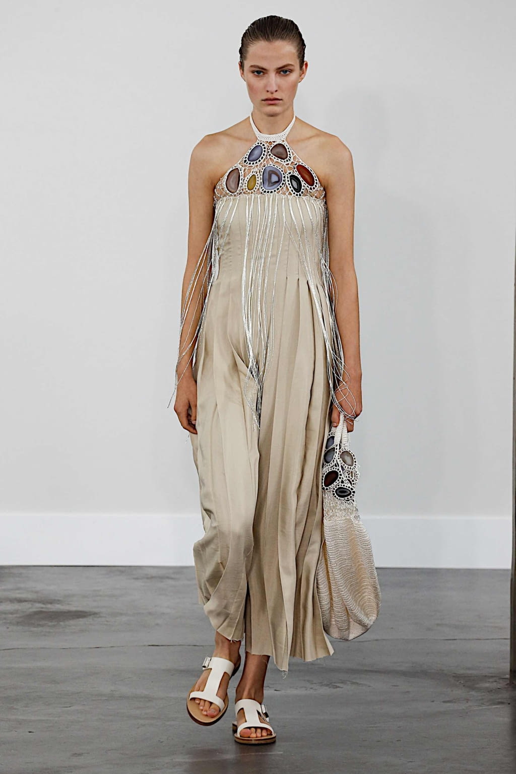 Fashion Week New York Spring/Summer 2020 look 9 de la collection Gabriela Hearst womenswear