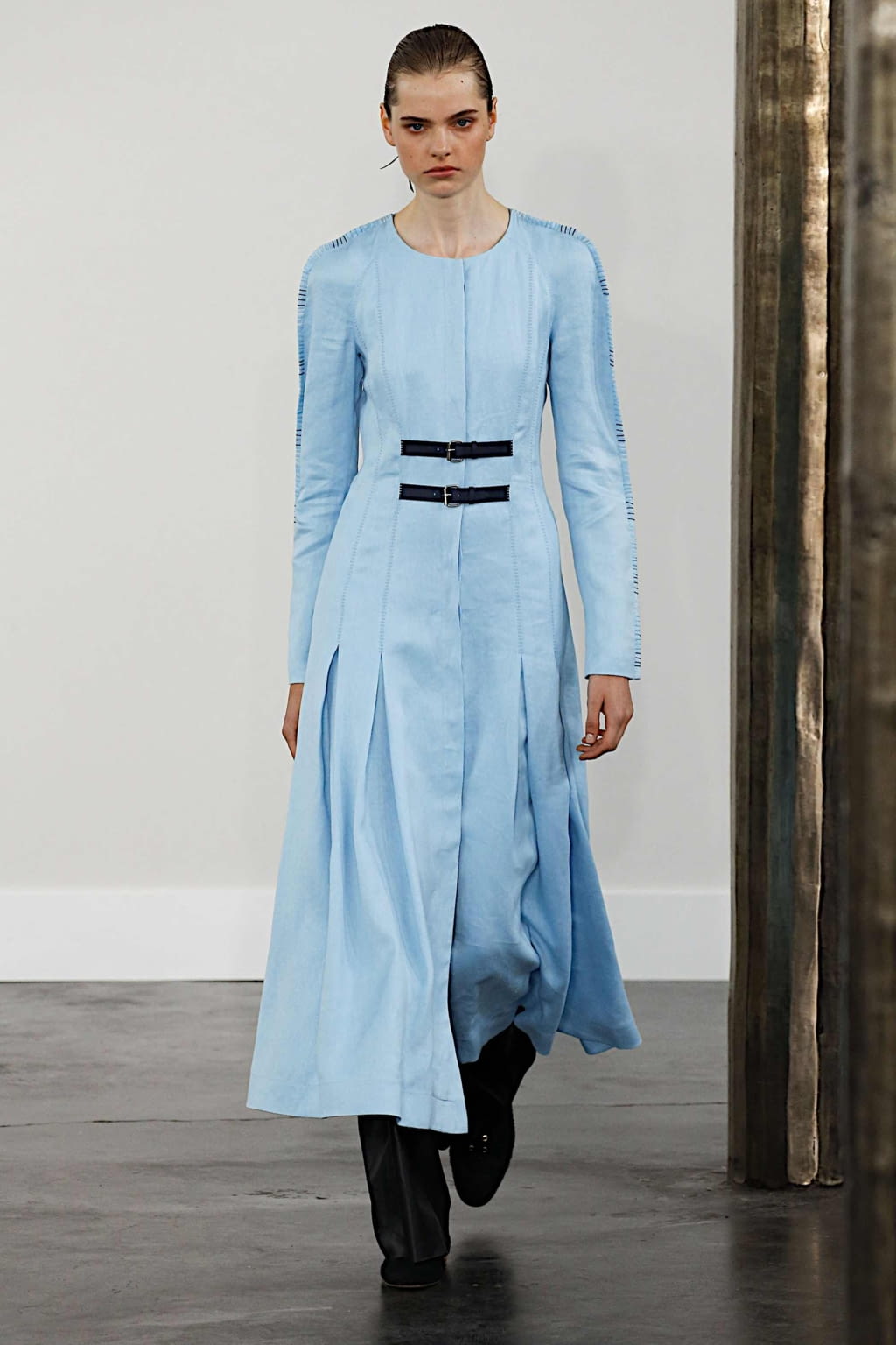 Fashion Week New York Spring/Summer 2020 look 10 de la collection Gabriela Hearst womenswear