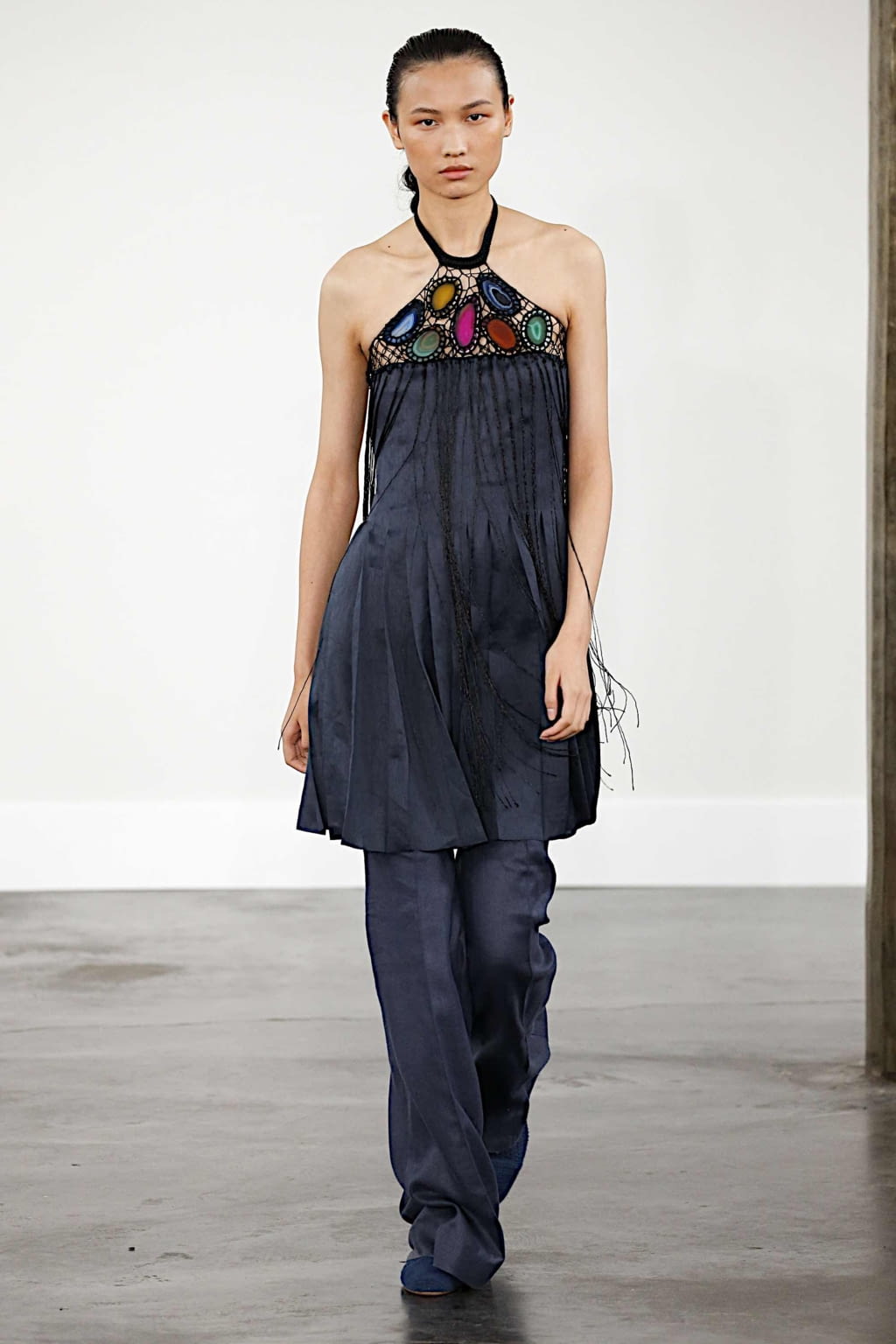 Fashion Week New York Spring/Summer 2020 look 13 de la collection Gabriela Hearst womenswear