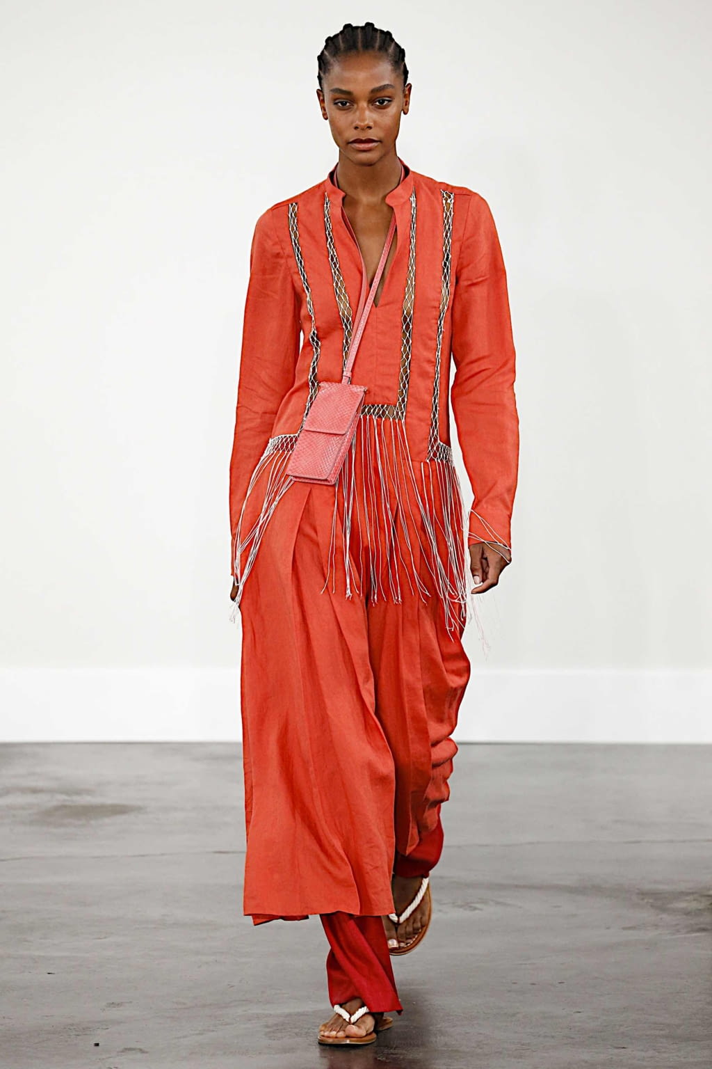 Fashion Week New York Spring/Summer 2020 look 17 de la collection Gabriela Hearst womenswear