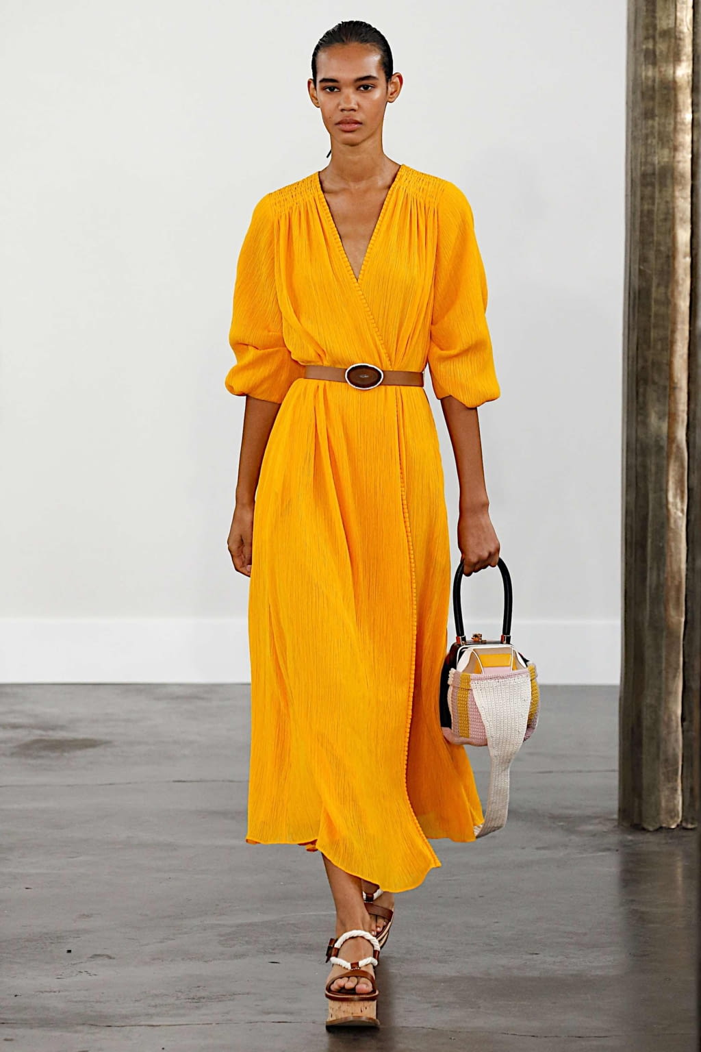 Fashion Week New York Spring/Summer 2020 look 26 from the Gabriela Hearst collection womenswear