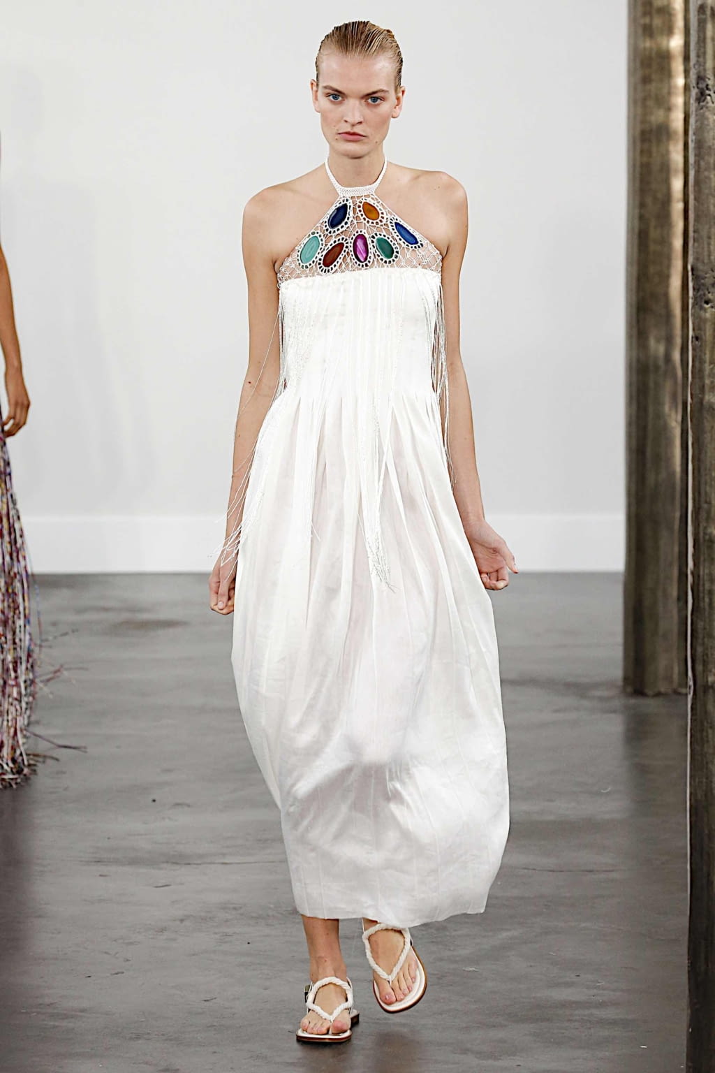 Fashion Week New York Spring/Summer 2020 look 31 de la collection Gabriela Hearst womenswear
