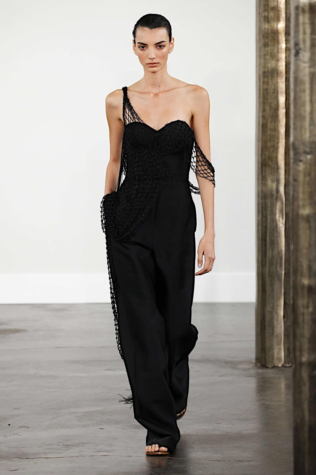 Fashion Week New York Spring/Summer 2020 look 35 from the Gabriela Hearst collection 女装