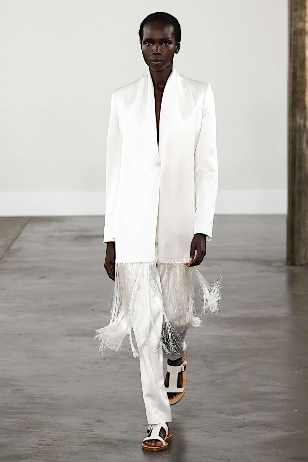 Fashion Week New York Spring/Summer 2020 look 37 from the Gabriela Hearst collection womenswear