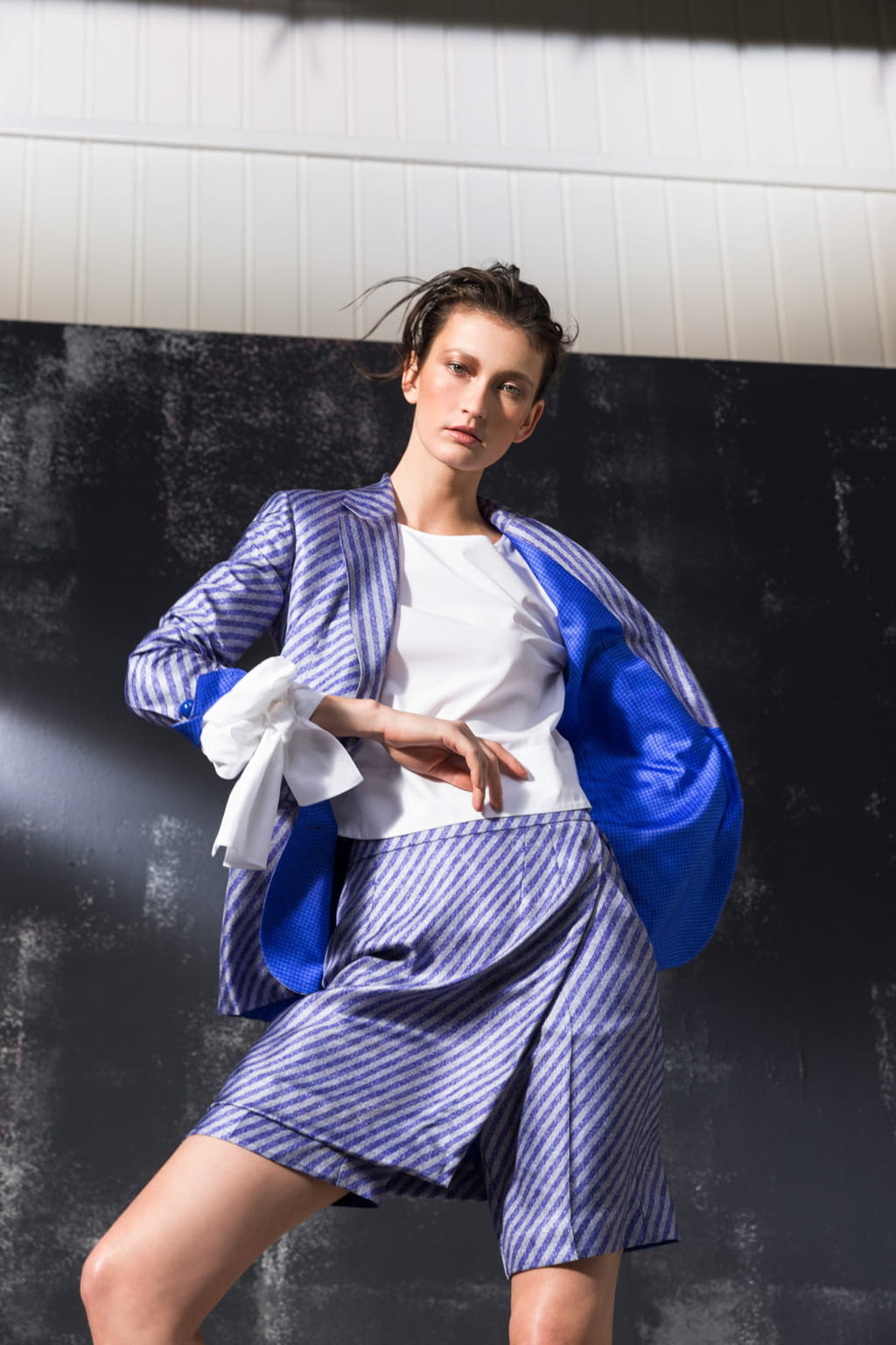 Fashion Week Milan Pre-Fall 2019 look 3 from the Giorgio Armani collection womenswear