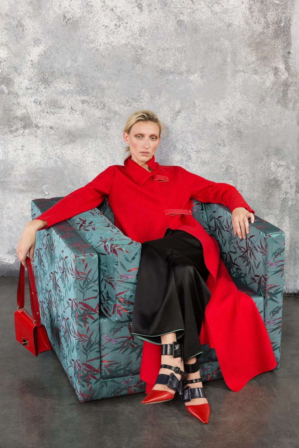 Fashion Week Milan Pre-Fall 2019 look 7 de la collection Giorgio Armani womenswear