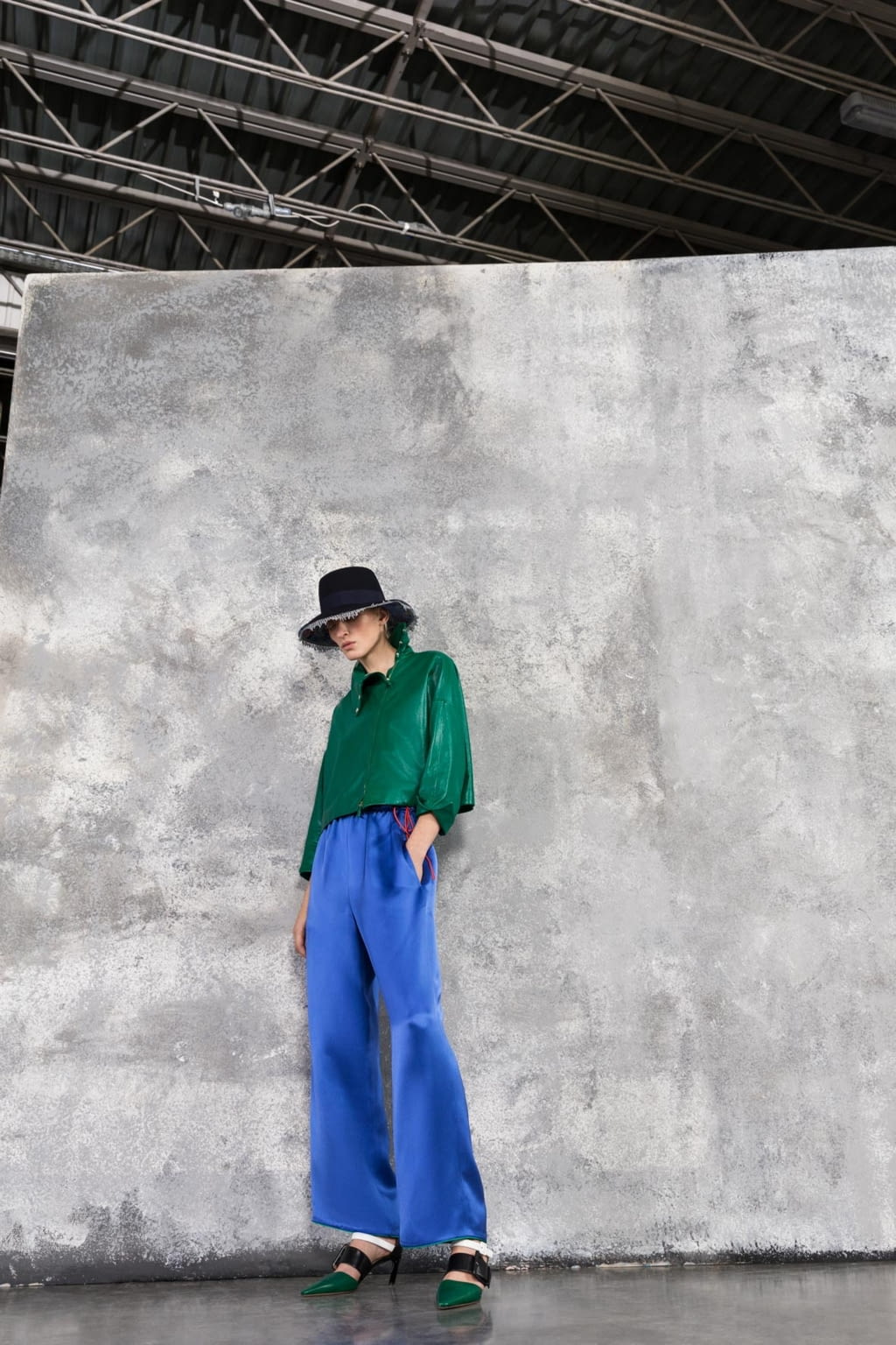 Fashion Week Milan Pre-Fall 2019 look 11 from the Giorgio Armani collection womenswear