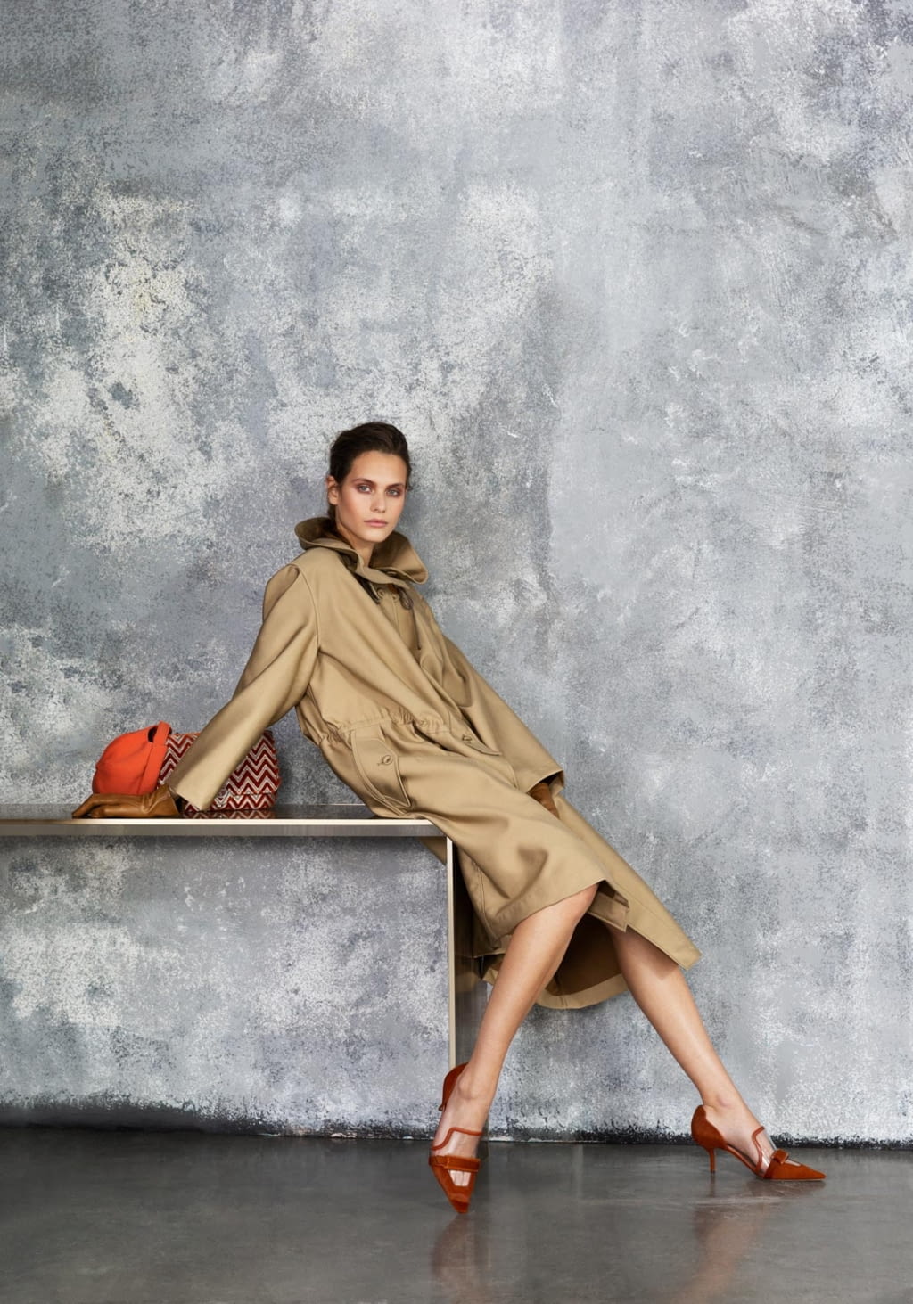 Fashion Week Milan Pre-Fall 2019 look 18 de la collection Giorgio Armani womenswear