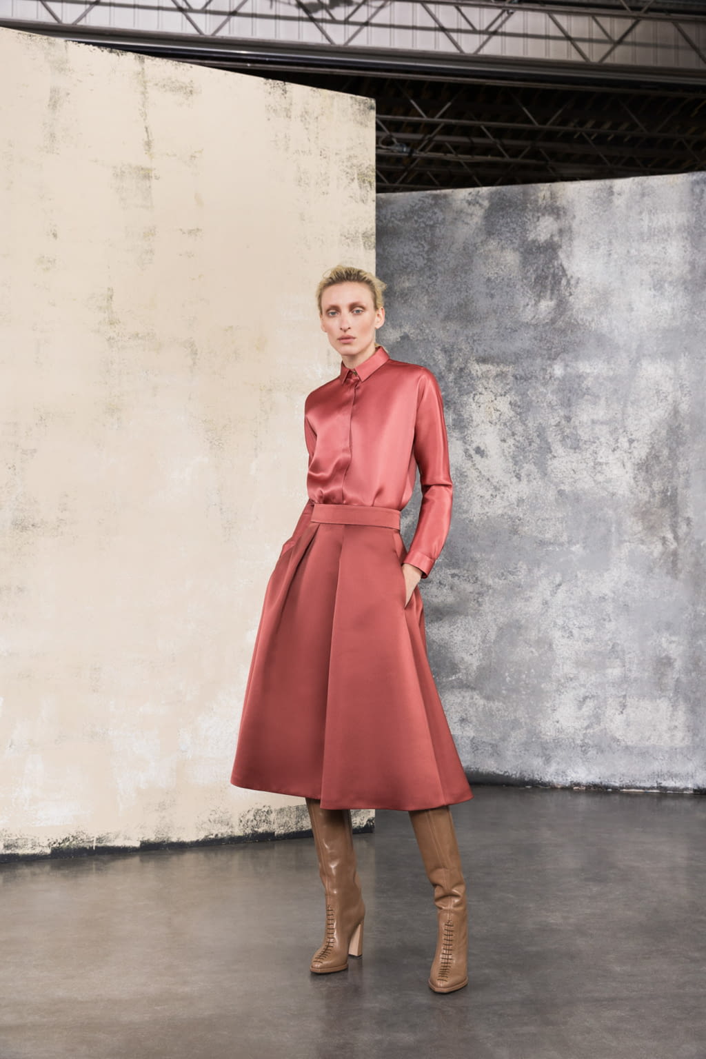 Fashion Week Milan Pre-Fall 2019 look 19 de la collection Giorgio Armani womenswear
