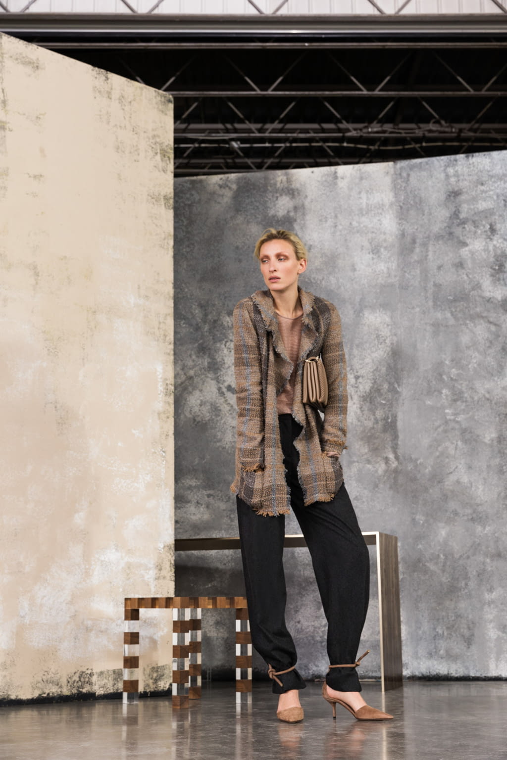 Fashion Week Milan Pre-Fall 2019 look 22 de la collection Giorgio Armani womenswear