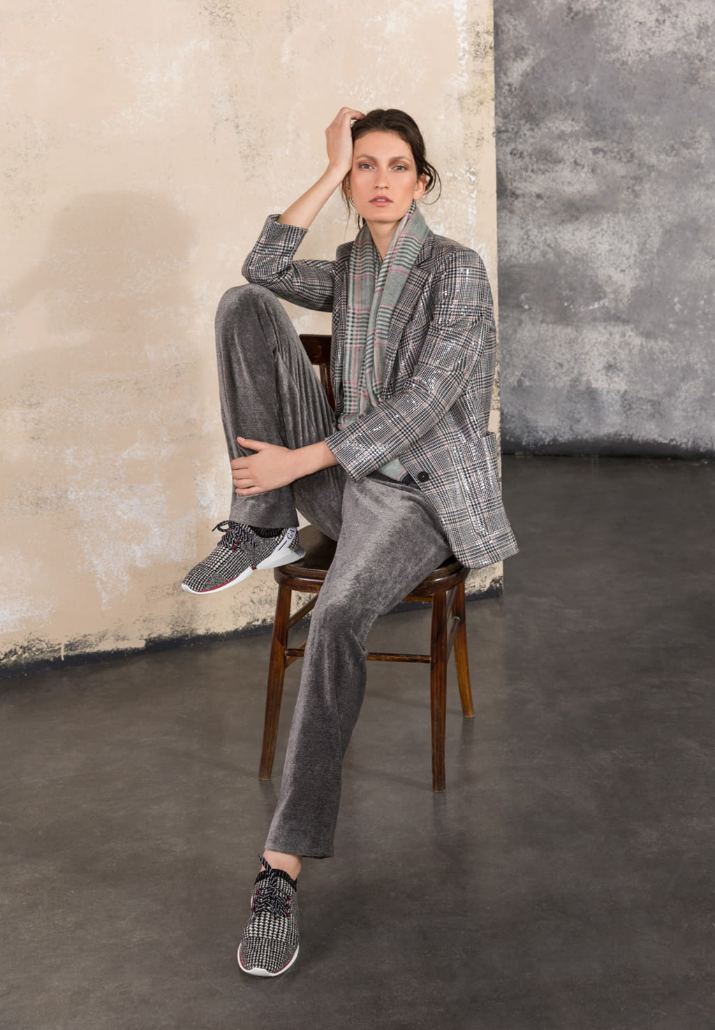 Fashion Week Milan Pre-Fall 2019 look 23 de la collection Giorgio Armani womenswear