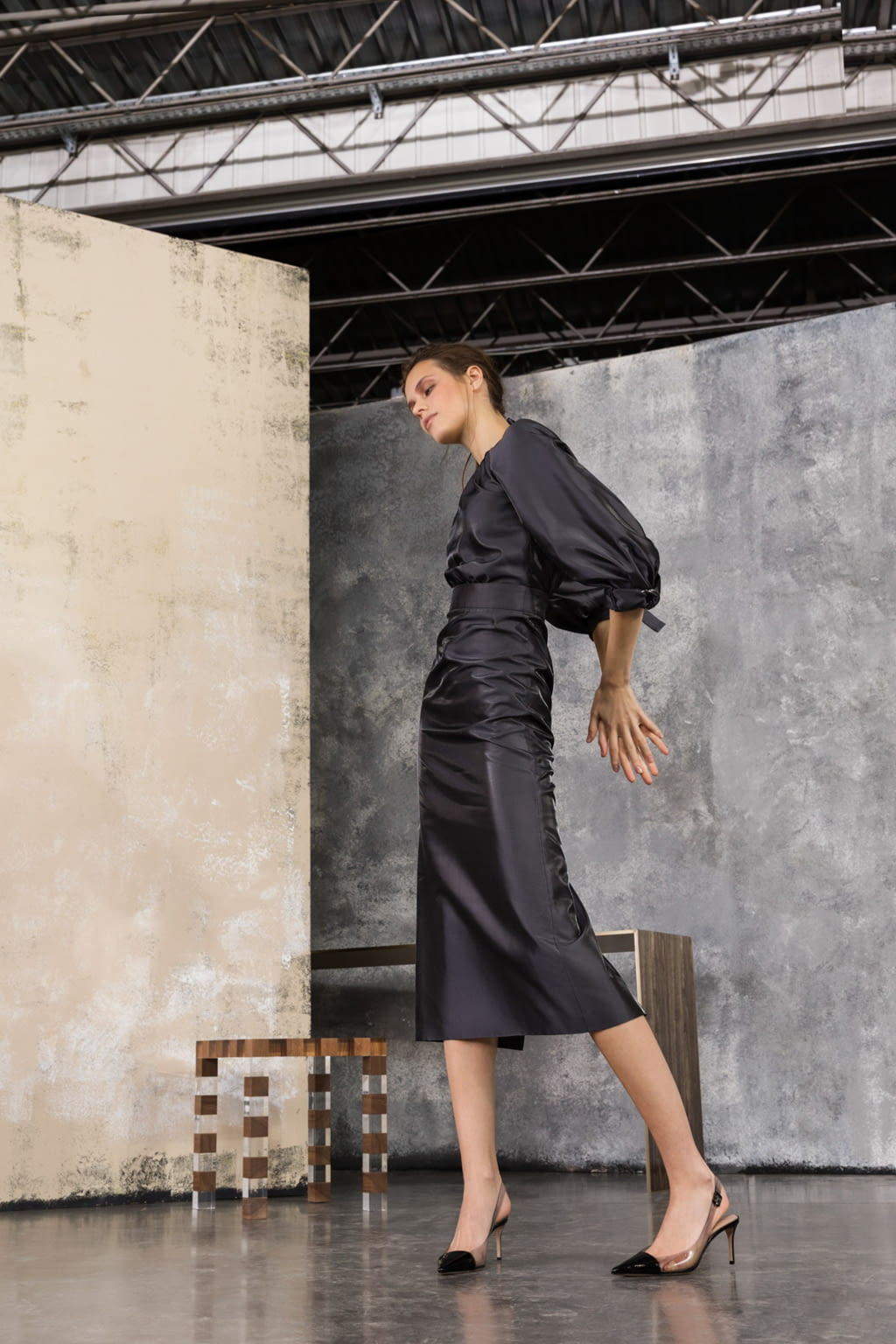 Fashion Week Milan Pre-Fall 2019 look 27 de la collection Giorgio Armani womenswear