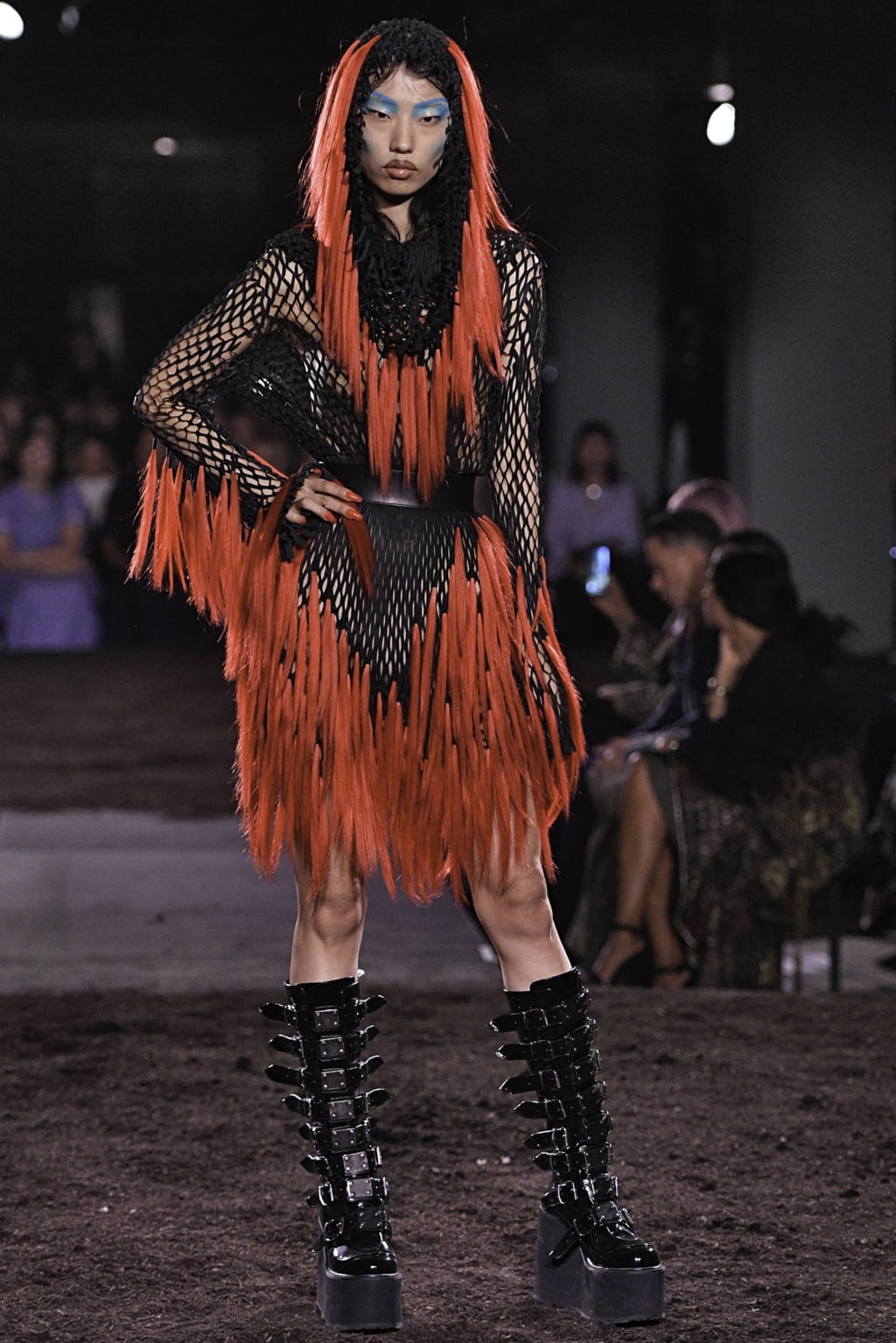 Fashion Week London Spring/Summer 2019 look 15 from the Gareth Pugh collection womenswear