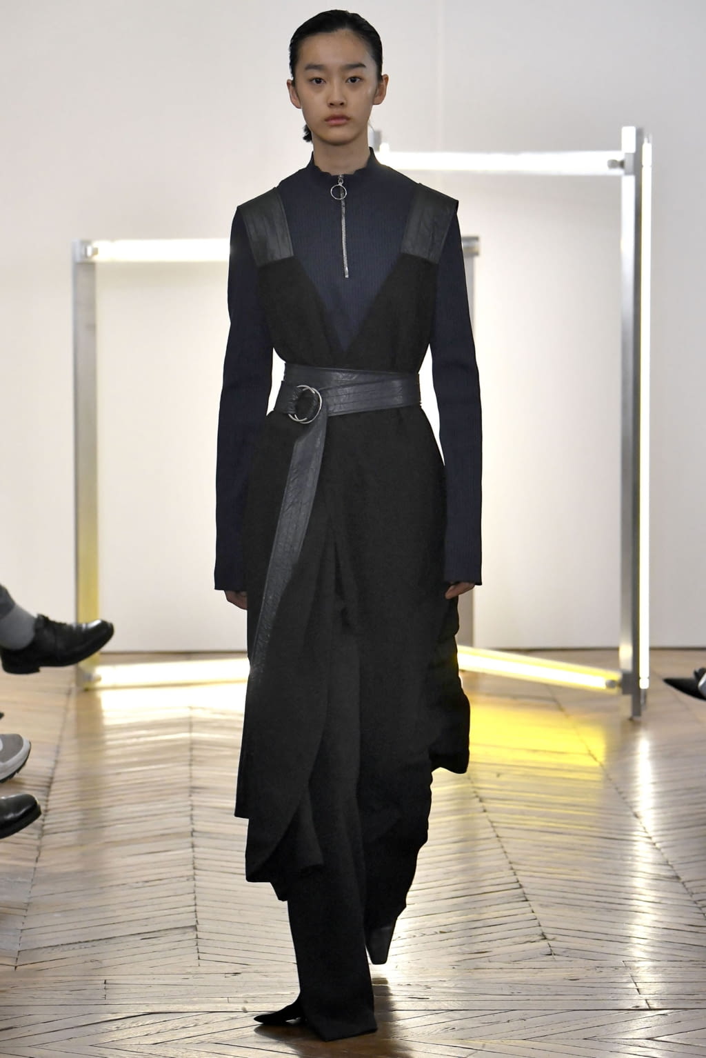 Fashion Week Paris Fall/Winter 2019 look 22 from the GAUCHERE collection womenswear