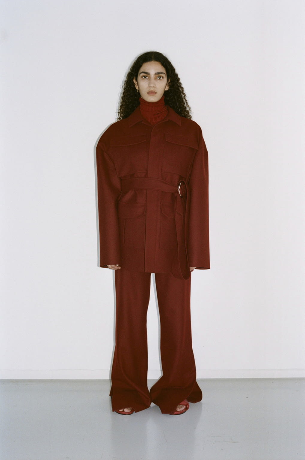 Fashion Week Paris Fall/Winter 2021 look 10 from the GAUCHERE collection womenswear