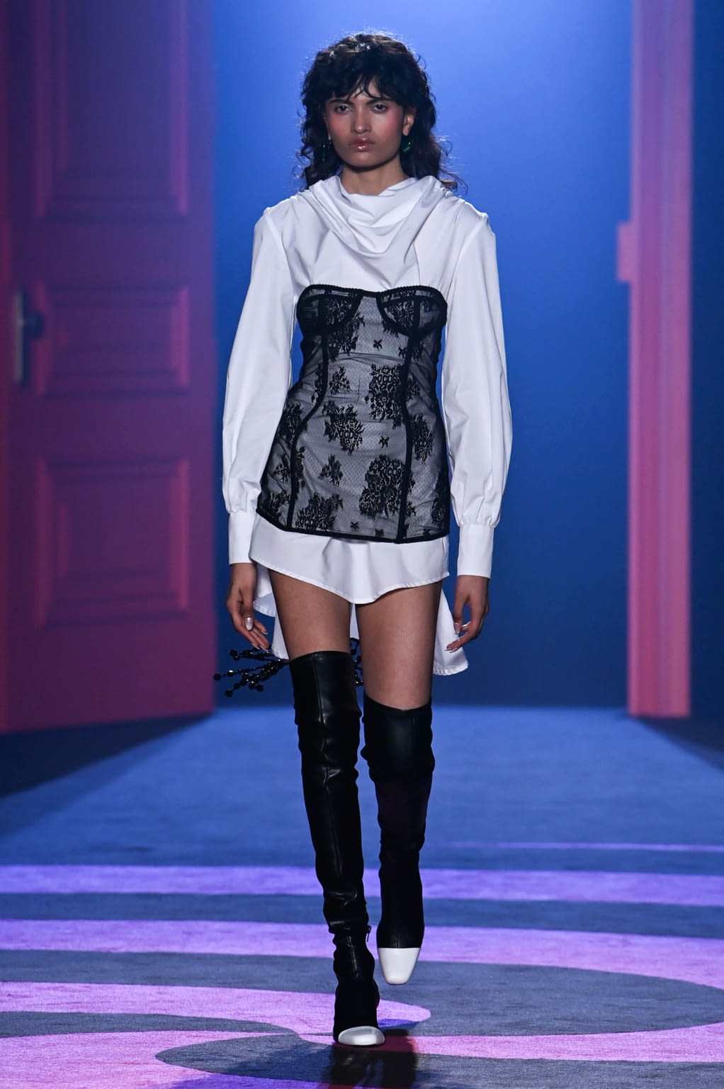 Fashion Week Milan Fall/Winter 2022 look 29 from the GCDS collection womenswear