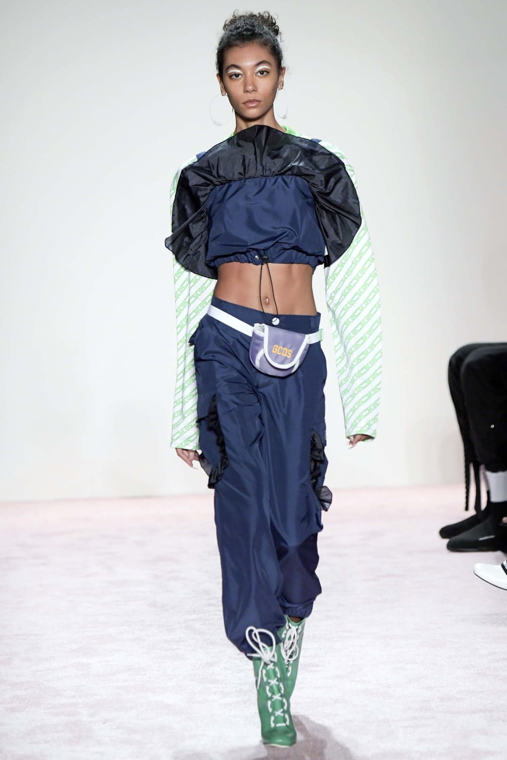 Fashion Week New York Spring/Summer 2018 look 3 from the GCDS collection womenswear