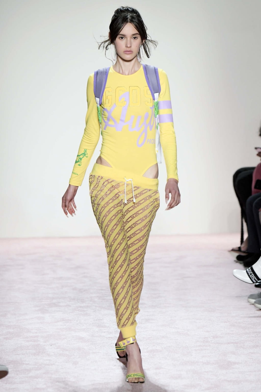 Fashion Week New York Spring/Summer 2018 look 14 from the GCDS collection womenswear