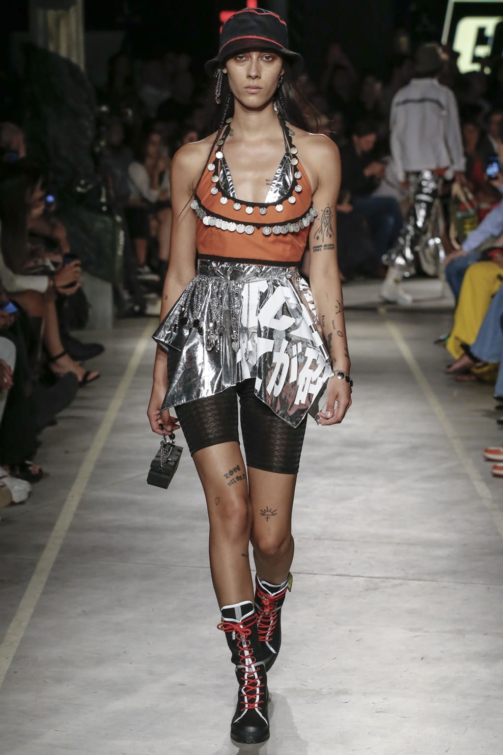 Fashion Week Milan Spring/Summer 2019 look 20 from the GCDS collection womenswear
