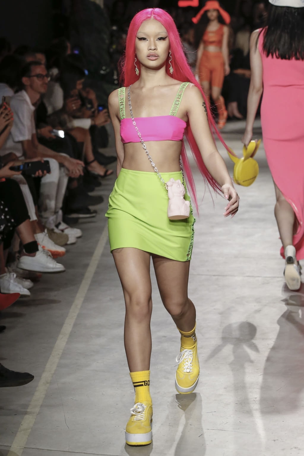 Fashion Week Milan Spring/Summer 2019 look 23 from the GCDS collection womenswear