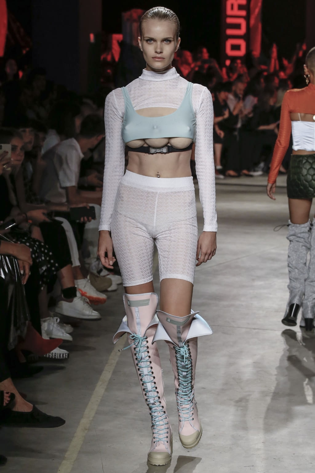 Fashion Week Milan Spring/Summer 2019 look 31 from the GCDS collection womenswear